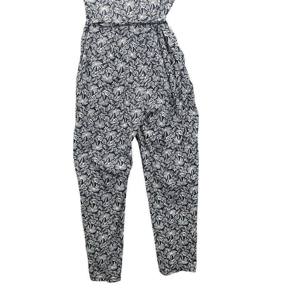 Boden Alice Floral Print V-neck Jumpsuit Women’s Size US-12R Multicolor - Picture 3 of 9